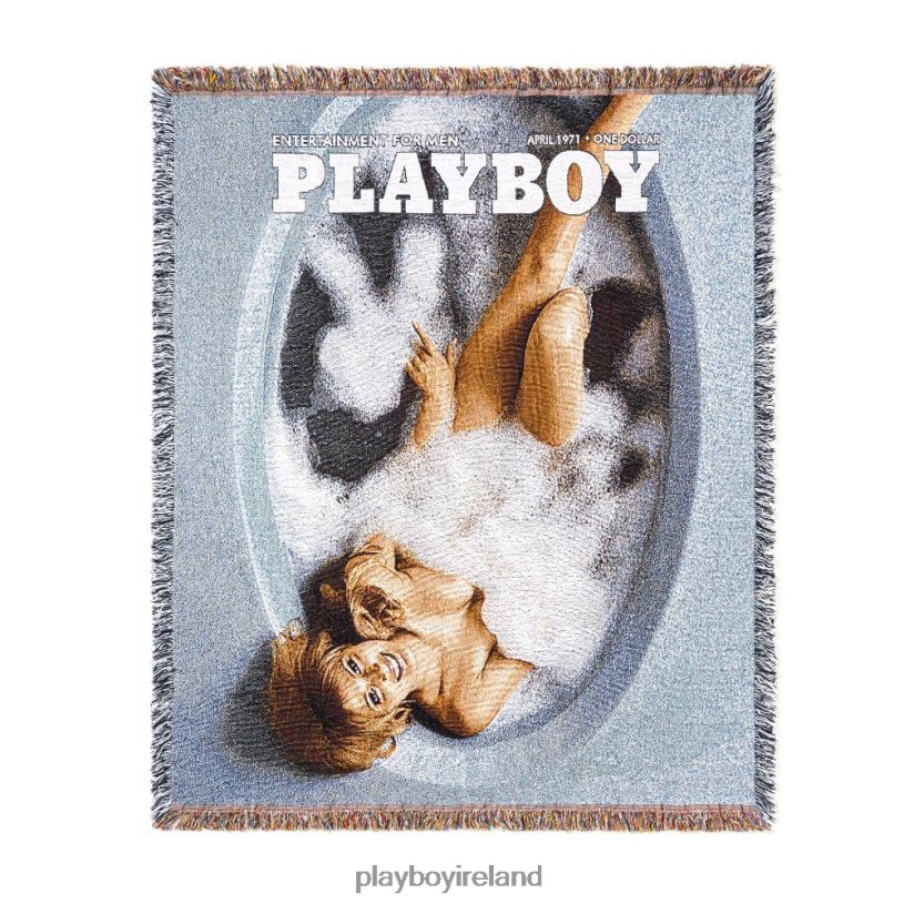 Playboy Unisex April 1971 Cover Blanket HBFB894 Accessory Original