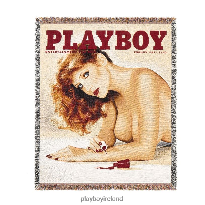 Playboy Unisex February 1982 Cover Blanket HBFB906 Accessory Original