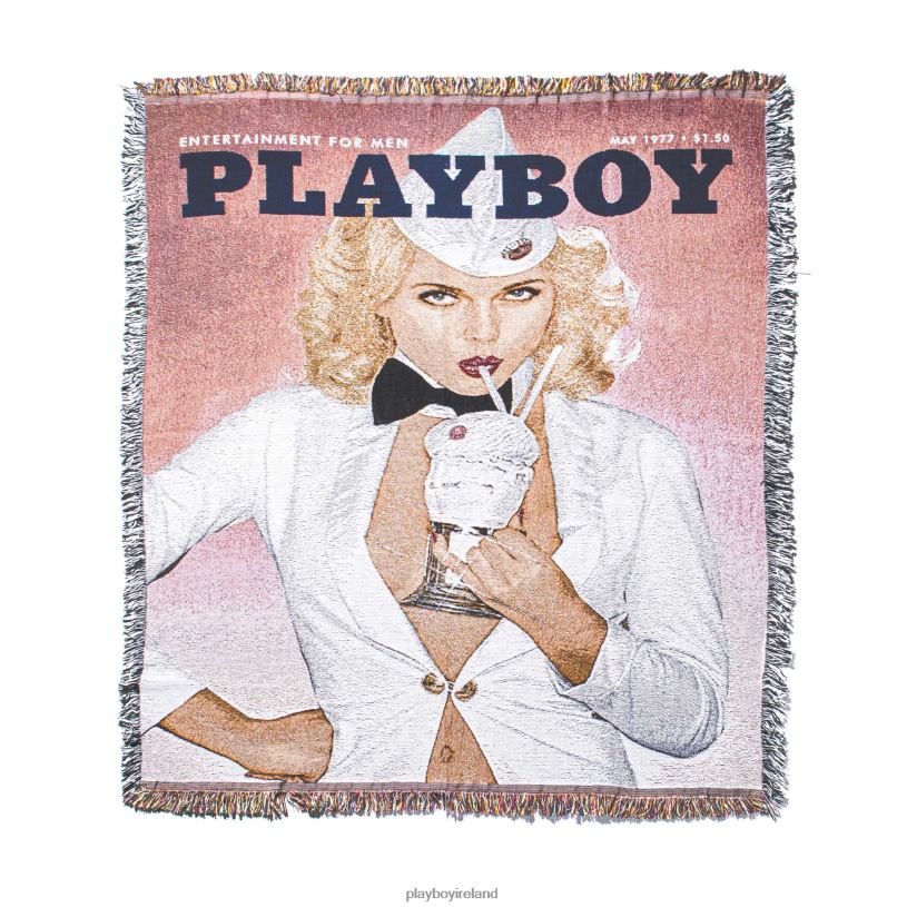 Playboy Unisex May 1977 Cover Blanket HBFB907 Accessory Original