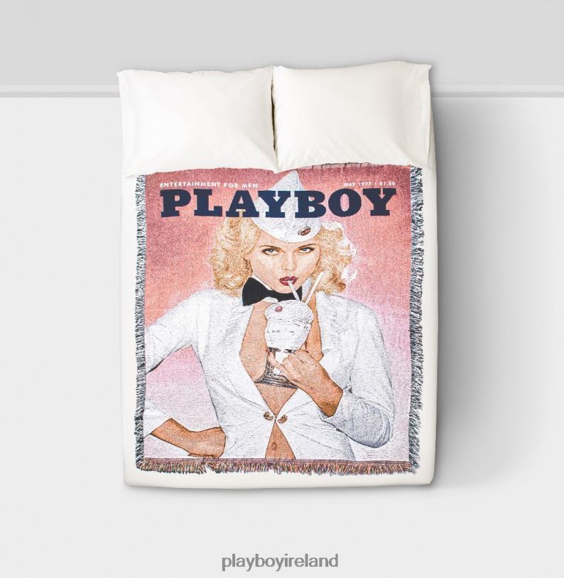 Playboy Unisex May 1977 Cover Blanket HBFB907 Accessory Original