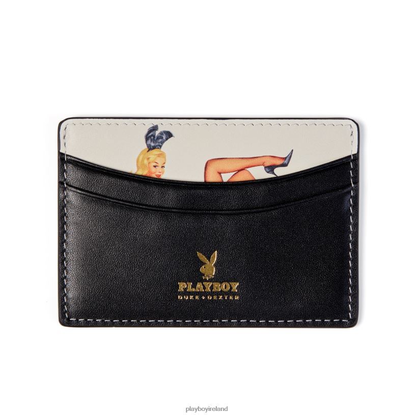 Playboy Men Duke + Dexter Peek-A-Boo Playmate Wallet HBFB819 Accessory Original
