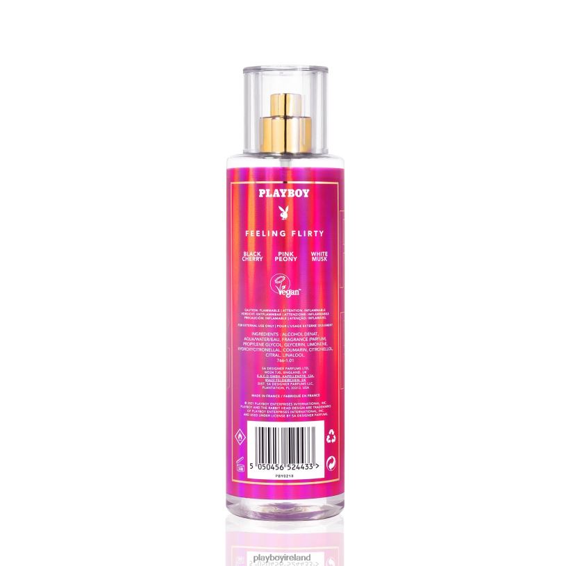 Playboy Men Feeling Flirty Body Mist HBFB854 Accessory Original