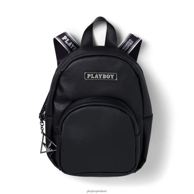 Playboy Men Logo Mini Backpack HBFB834 Accessory Black