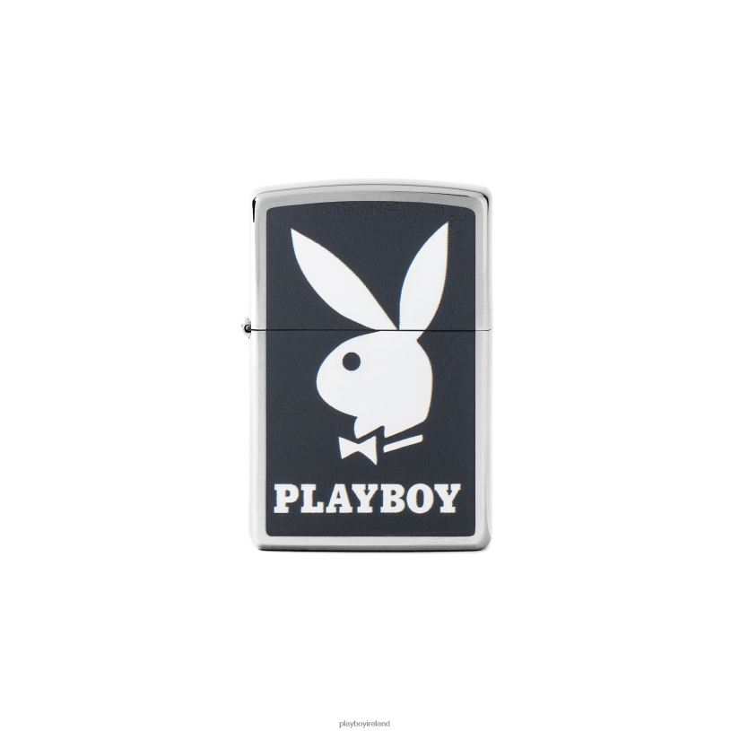 Playboy Men Logo Zippo Lighter HBFB859 Accessory Black