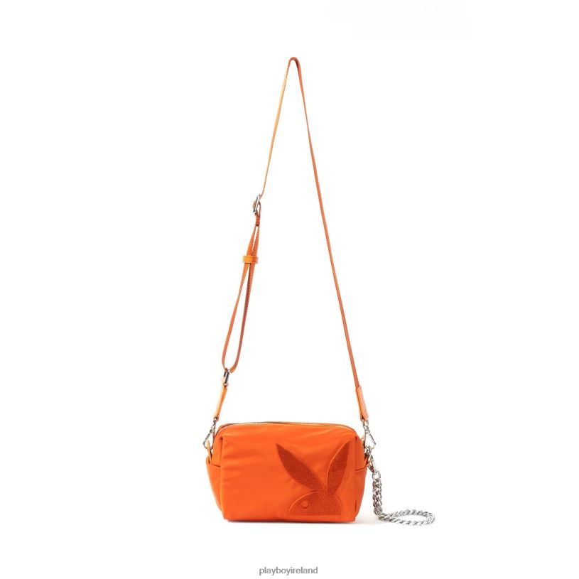 Playboy Men Nylon Crossbody Bag HBFB848 Accessory Rust