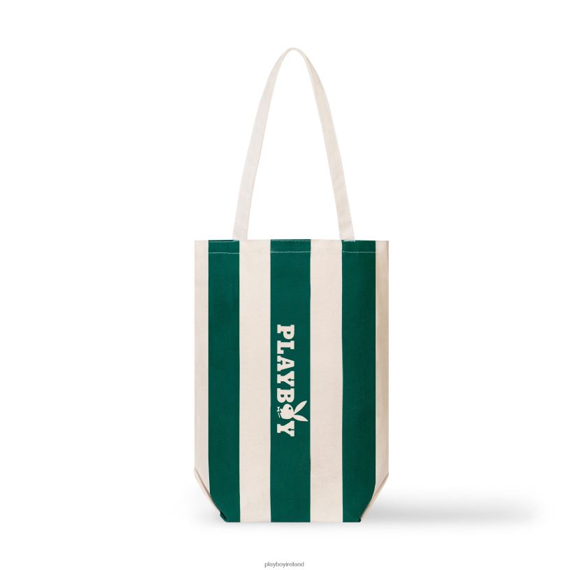 Playboy Men Striped Beach Tote HBFB842 Accessory Original