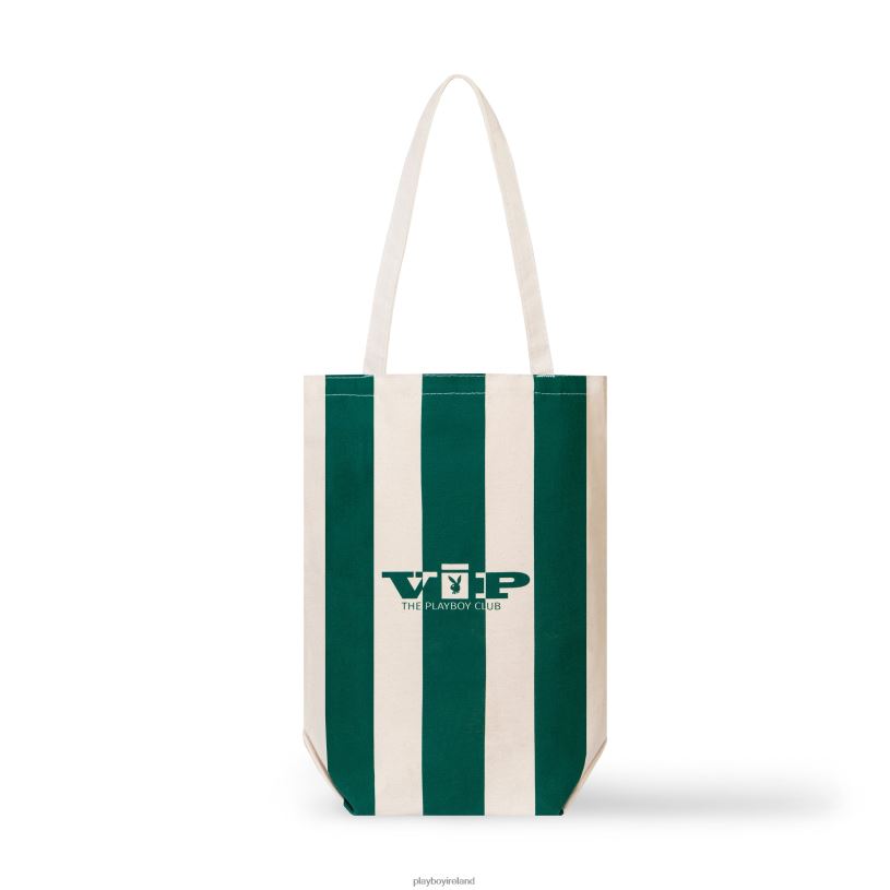 Playboy Men Striped Beach Tote HBFB842 Accessory Original