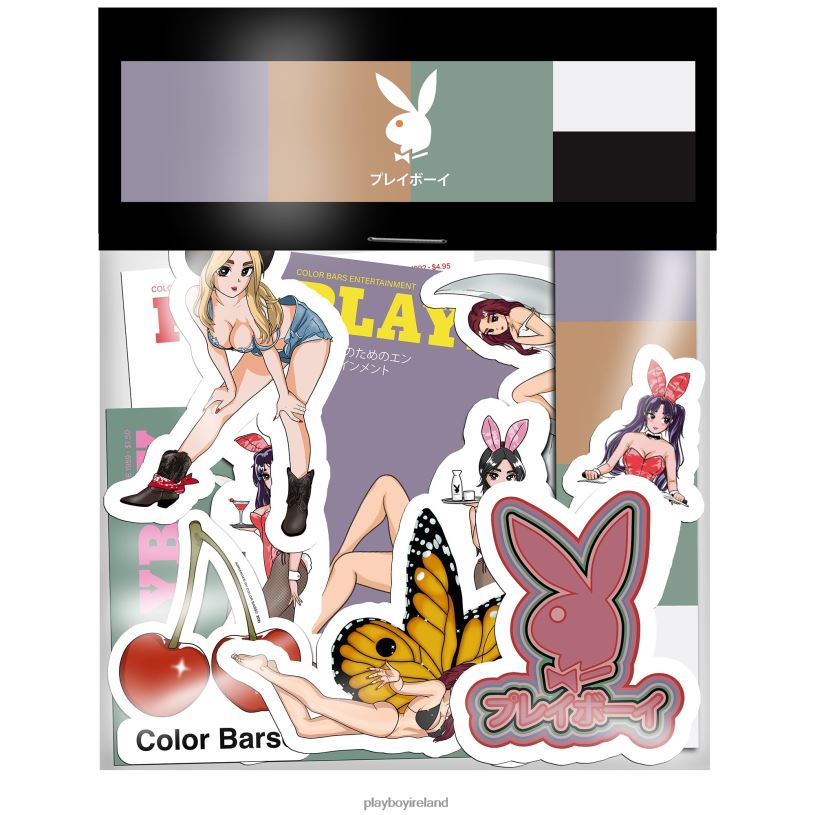 Playboy Men Tokyo Club 3.0 Sticker Pack HBFB811 Accessory Original