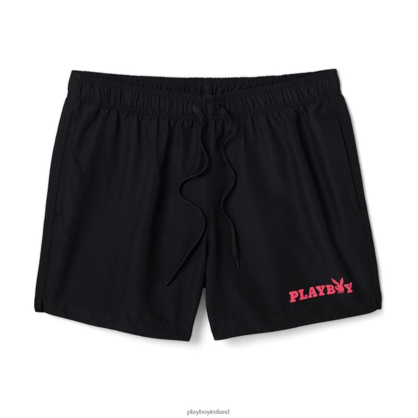 Playboy Men 15" Core Swim Trunks HBFB638 Clothing Stretch limo