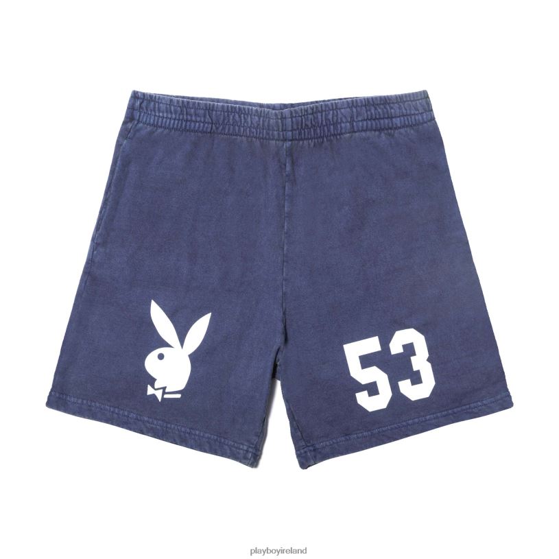 Playboy Men 1953 Sweatshorts HBFB655 Clothing Navy