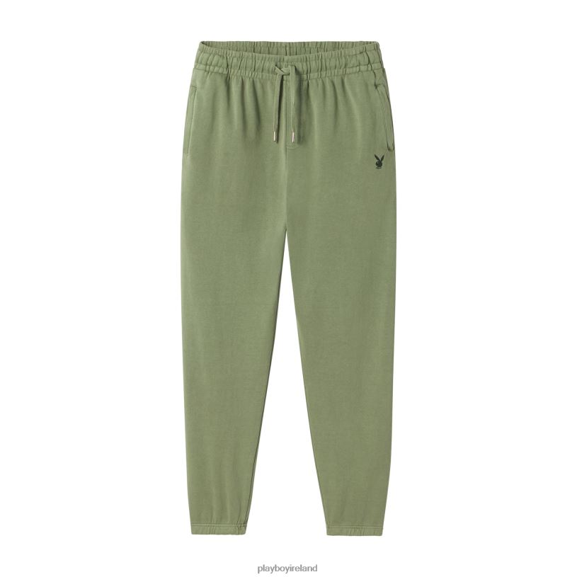 Playboy Men Bunny Basics Sweatpant HBFB595 Clothing Green