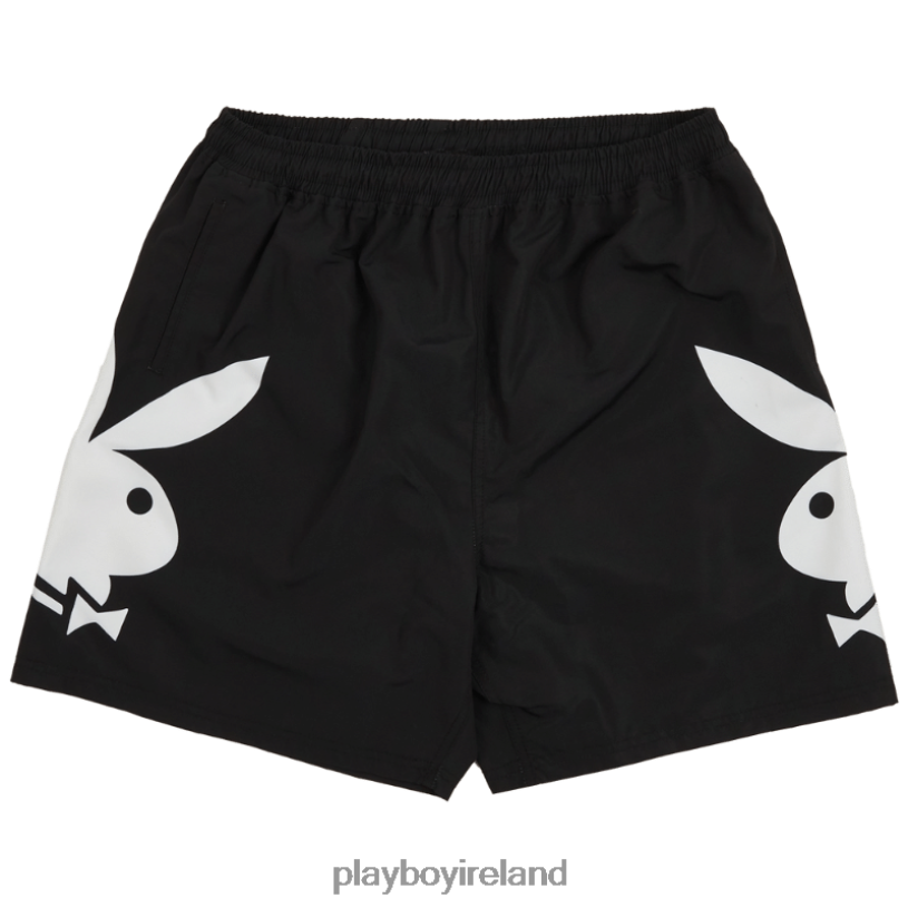 Playboy x Pleasures Men Collide Short HBFB617 Clothing Black