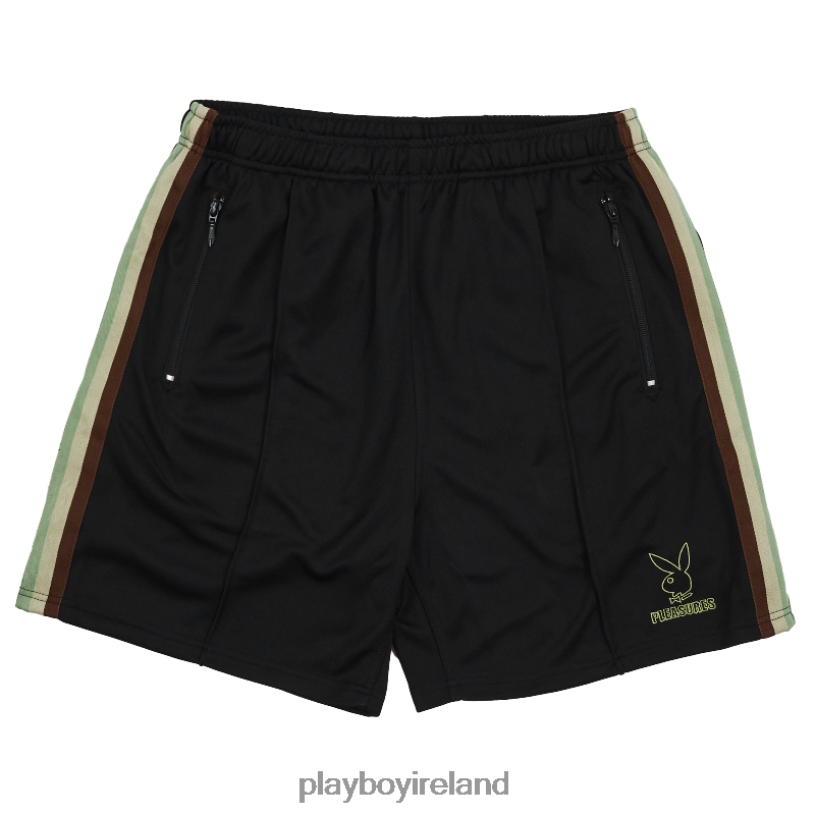 Playboy x Pleasures Men Wicked Track Shorts HBFB594 Clothing Original