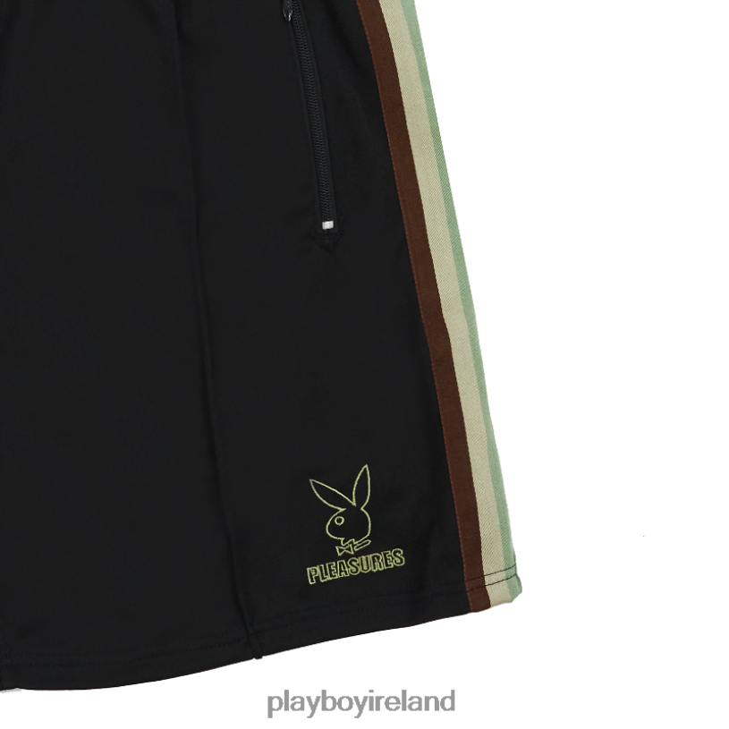 Playboy x Pleasures Men Wicked Track Shorts HBFB594 Clothing Original