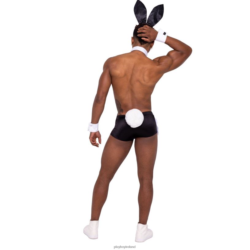 Playboy Men Hunky Playmate HBFB673 Clothing Black