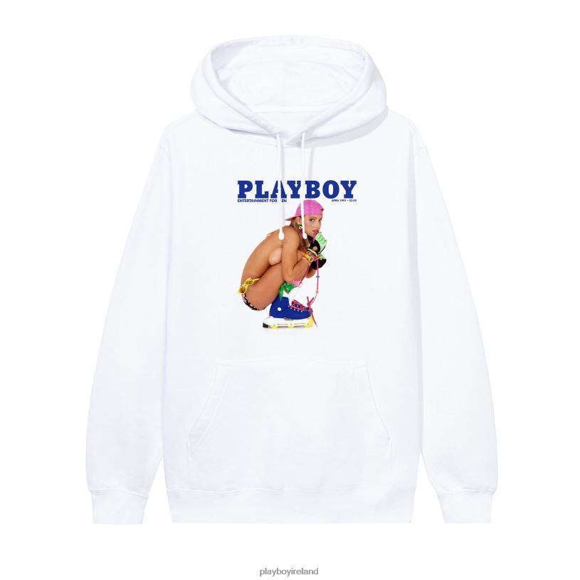 Playboy Men April 1991 Cover Hoodie HBFB372 Clothing Original