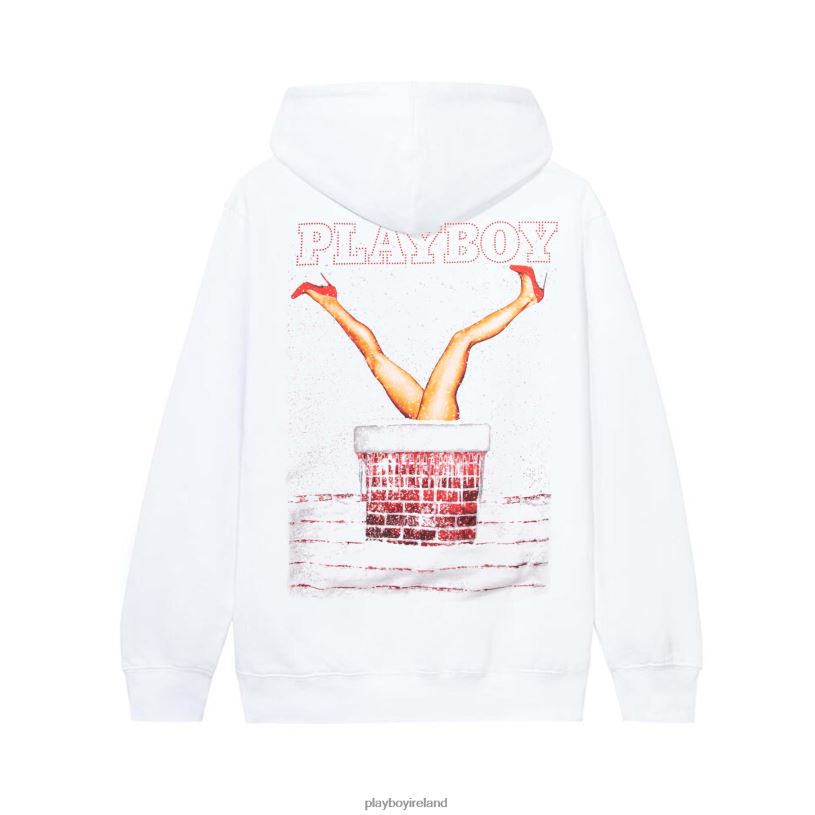 Playboy Men December 2013 Washed Hoodie HBFB435 Clothing Original