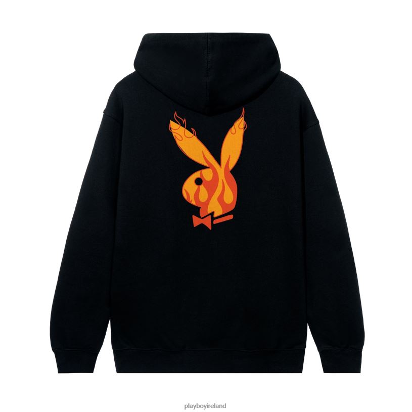 Playboy Men Fire Starter Hoodie HBFB383 Clothing Original