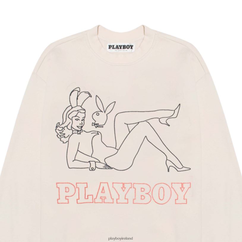 Playboy Men Late Night Crewneck HBFB440 Clothing Pure cashmere