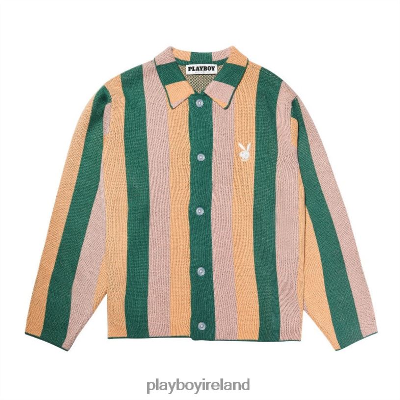 Playboy Men Malibu Stripe Sweater HBFB519 Clothing Original