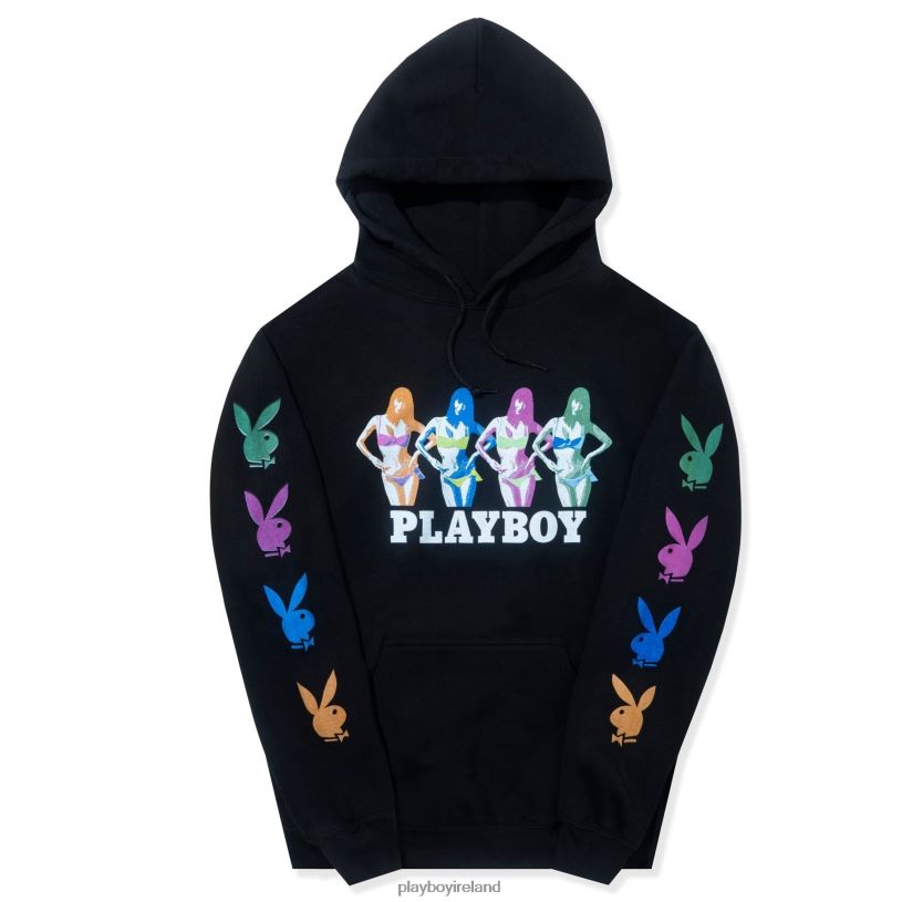 Playboy Men March 2019 Playmate Miki Hamano Repeating Bunny Hoodie HBFB436 Clothing Original