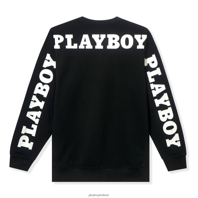 Playboy Men Masthead Pullover Crewneck HBFB505 Clothing Original