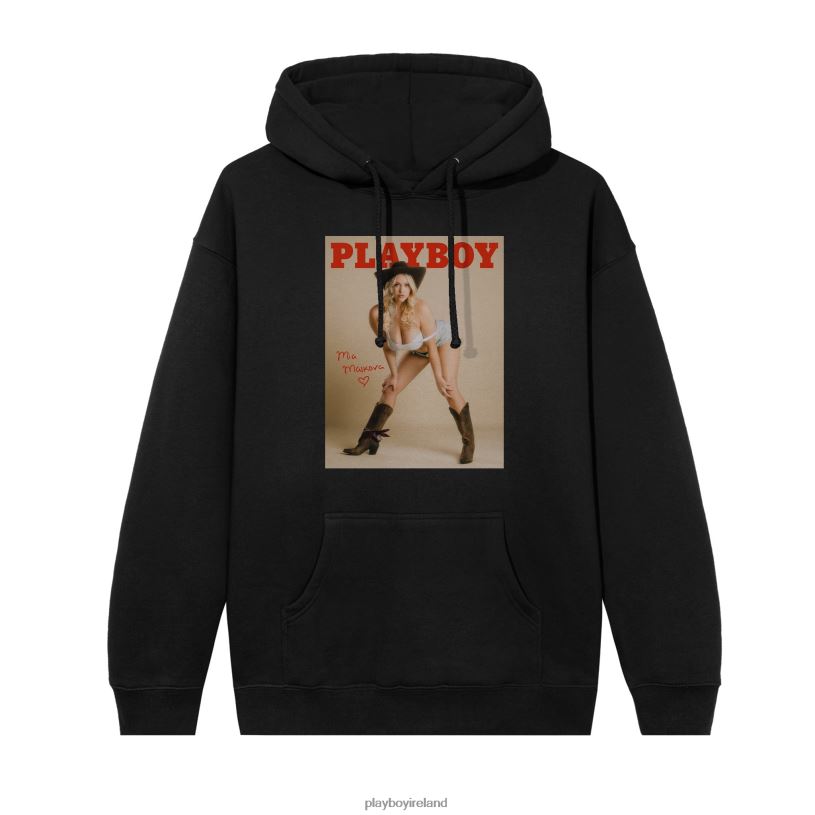 Playboy Men Mia Malkova Cover Hoodie HBFB406 Clothing Original