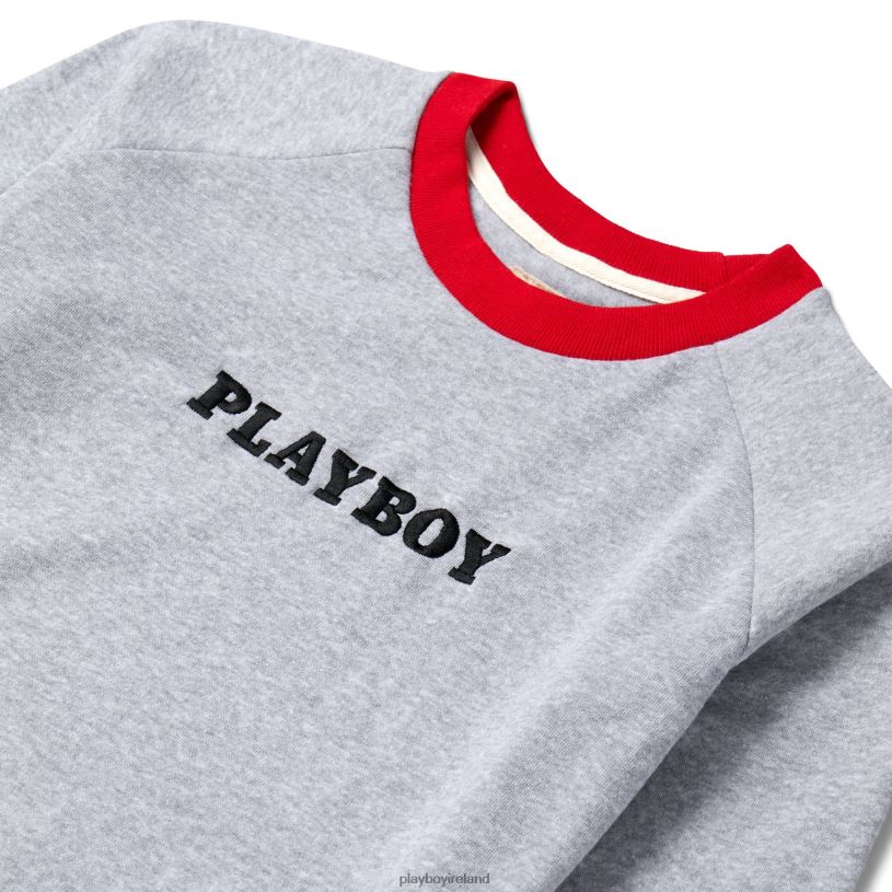 Playboy Men Rainbow Love Sweatshirt HBFB449 Clothing Original