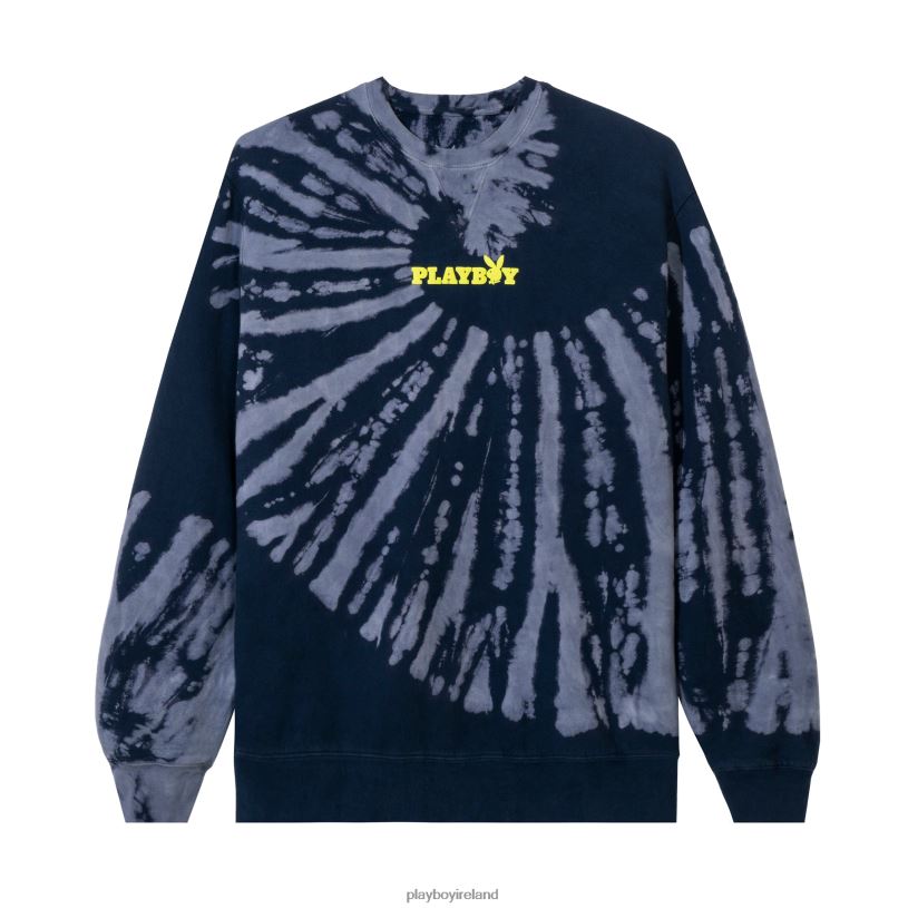 Playboy Men Tie-Dye Au Naturel Sweatshirt HBFB488 Clothing Original