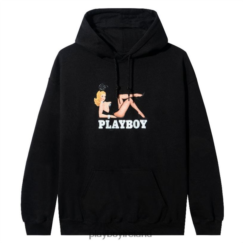 Playboy Men Vintage Bunny Hoodie HBFB504 Clothing Original
