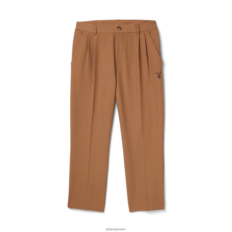Playboy Men Classic Trouser HBFB561 Clothing Tan