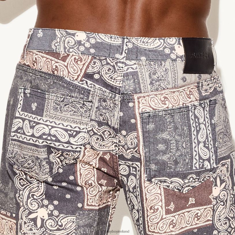 Playboy Men The Dad Jean HBFB547 Clothing Bandana