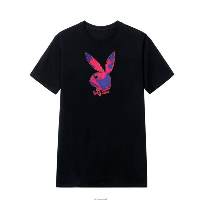 Playboy Men Andy Warhol Bunny T-Shirt HBFB47 Clothing Original