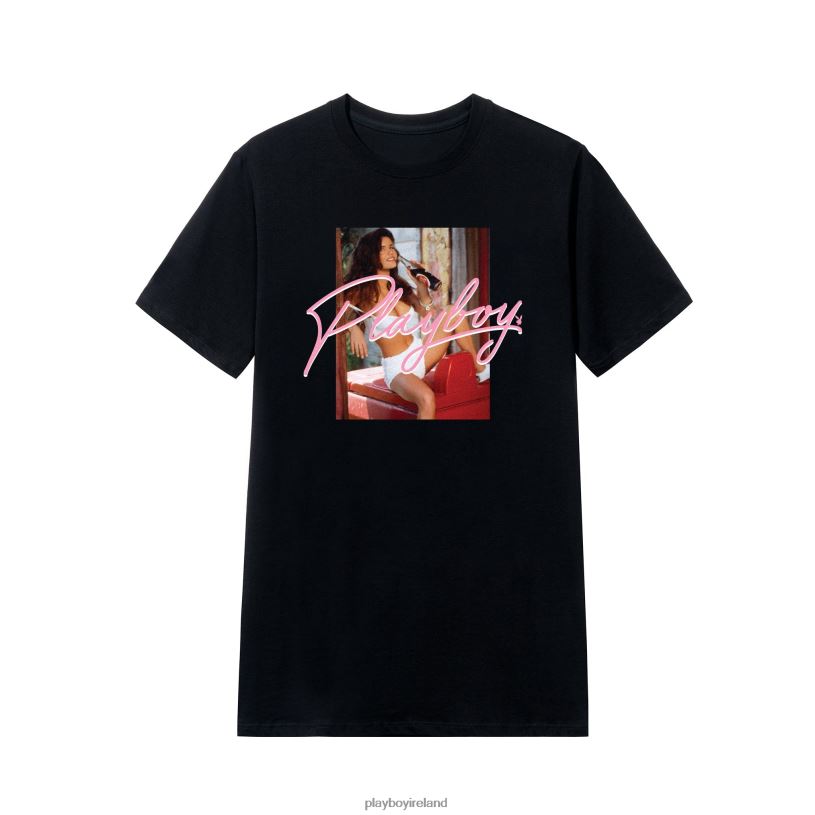 Playboy Men August 1993 Playmate Jennifer Lavoie T-Shirt HBFB39 Clothing Original