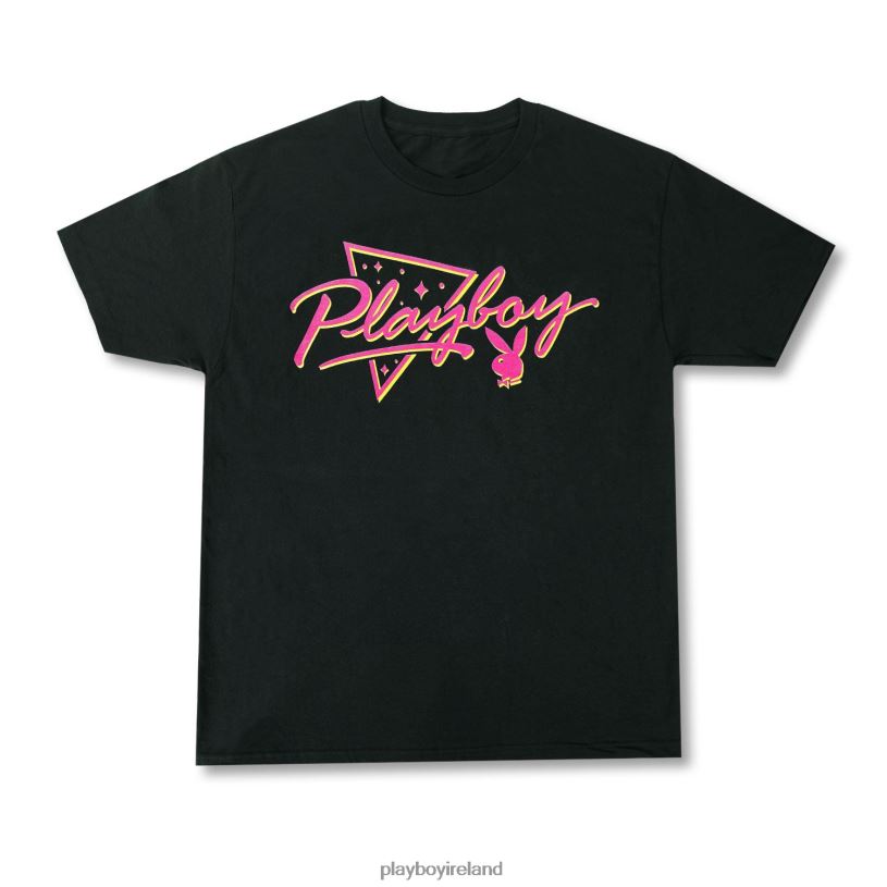 Playboy Men Bayside Tee HBFB22 Clothing Black