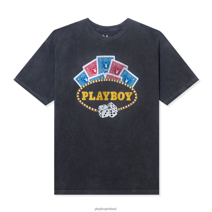 Playboy Men Casino T-Shirt HBFB304 Clothing Original