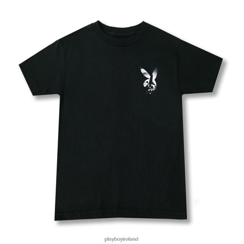 Playboy Men DC9 Tee HBFB29 Clothing Black