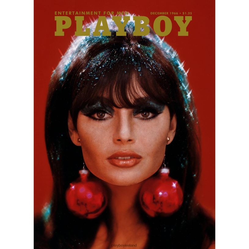 Playboy Men December 1966 Cover T-Shirt HBFB188 Clothing Original
