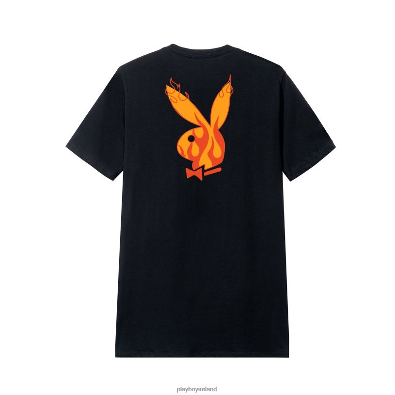 Playboy Men Fire Starter T-Shirt HBFB57 Clothing Original