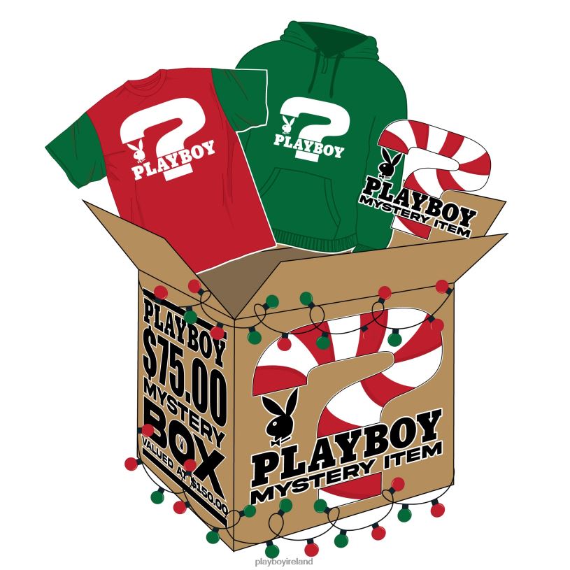 Playboy Men Holiday Mystery Box 2 HBFB341 Clothing Original