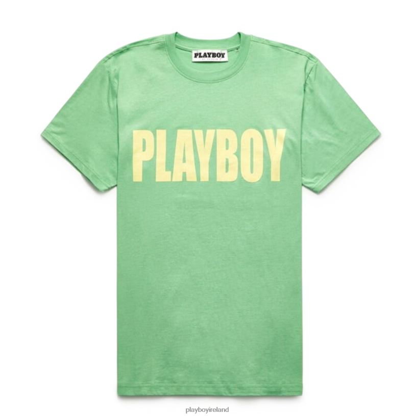 Playboy Men Impact T-Shirt HBFB300 Clothing Green