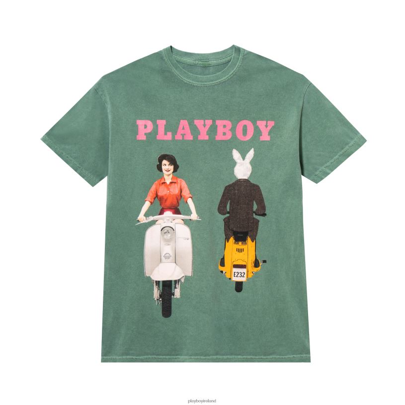 Playboy Men June 1959 Cover Tee HBFB243 Clothing Green