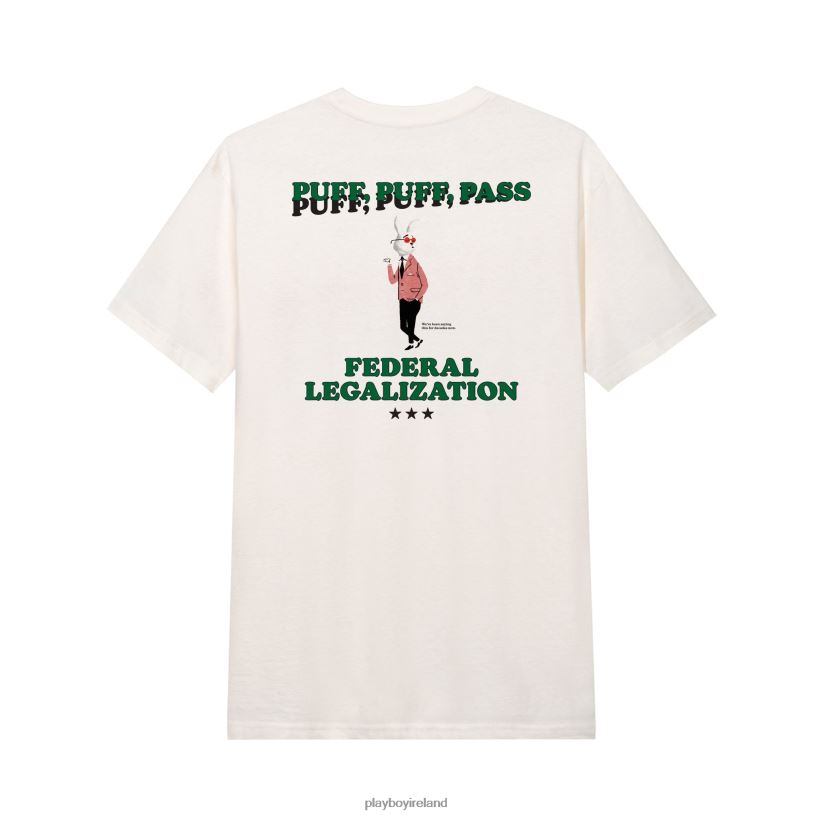 Playboy Men Legalize It T-Shirt HBFB10 Clothing Original