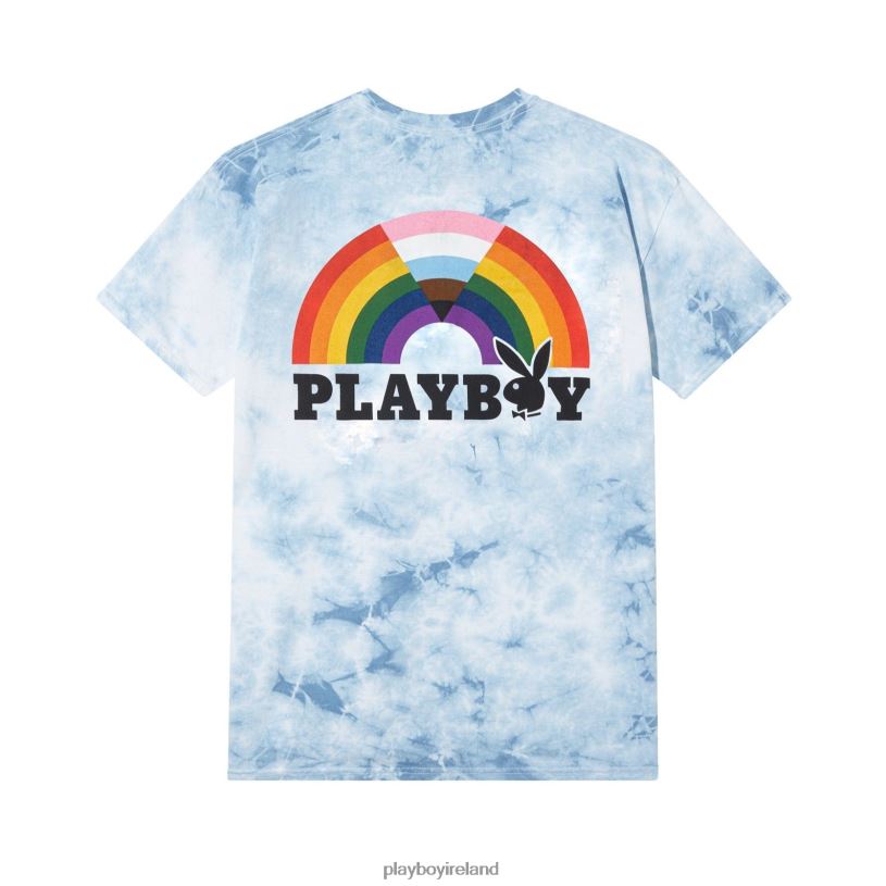 Playboy Men Pride is Good Tie Dye T-Shirt HBFB225 Clothing Original