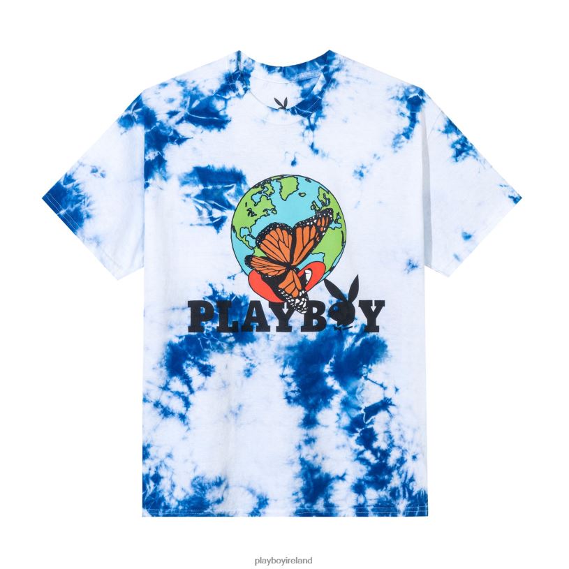 Playboy Men Tie-Dye Au Naturel T-Shirt HBFB273 Clothing Original