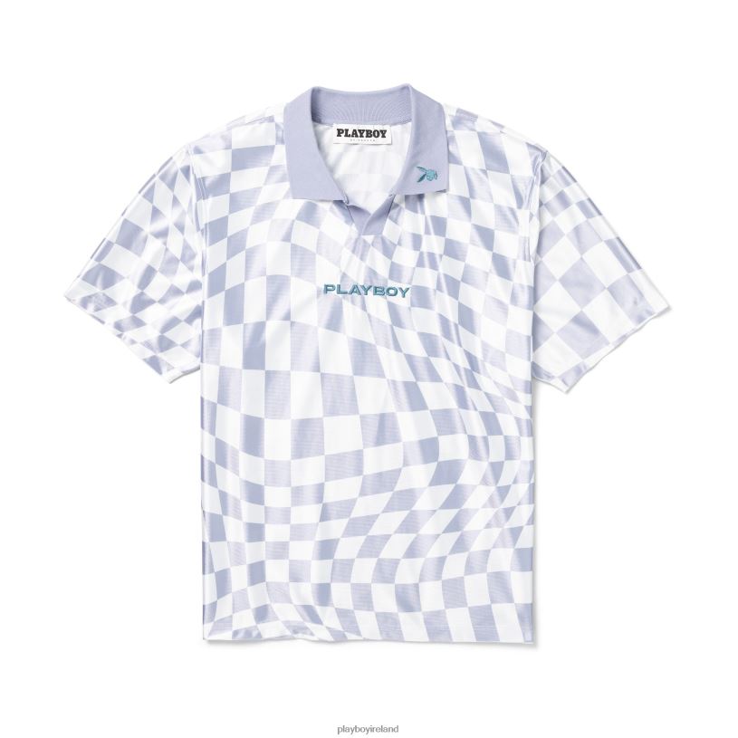 Playboy Men Wavy Polo Shirt HBFB160 Clothing Original