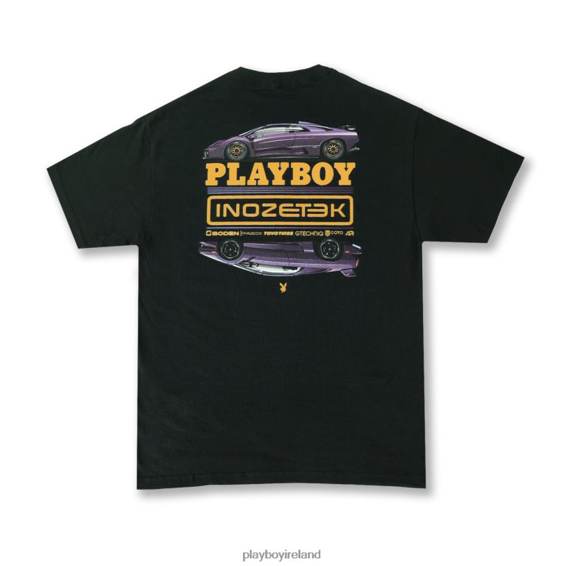 Playboy x Inozetek Men Tee HBFB318 Clothing Black