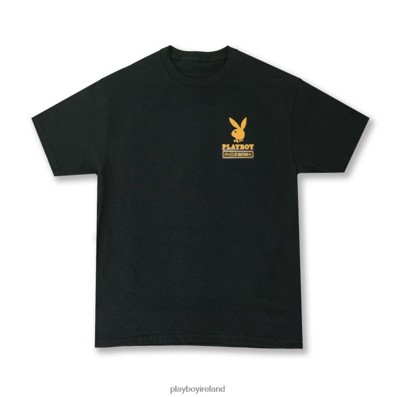 Playboy x Inozetek Men Tee HBFB318 Clothing Black