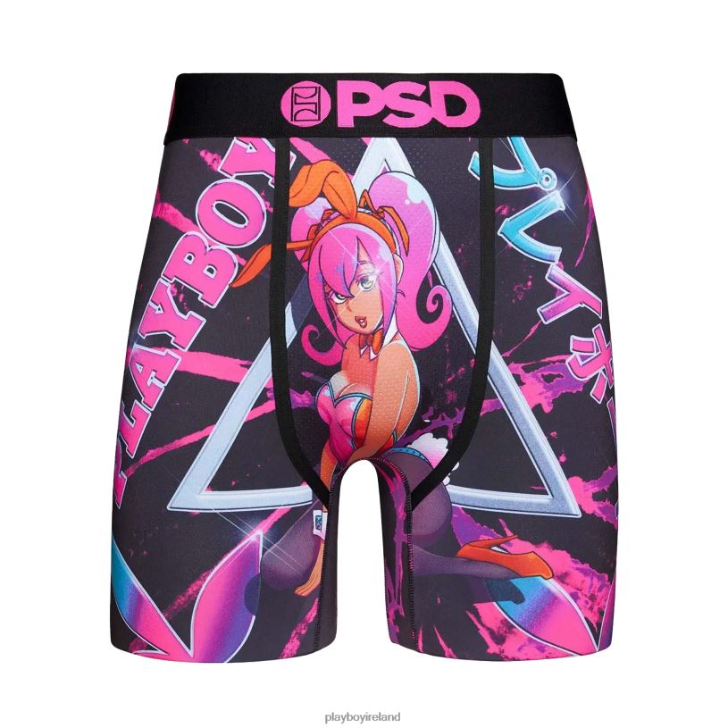 Playboy Men Cyber Bunny Boxer Brief HBFB700 Clothing Original