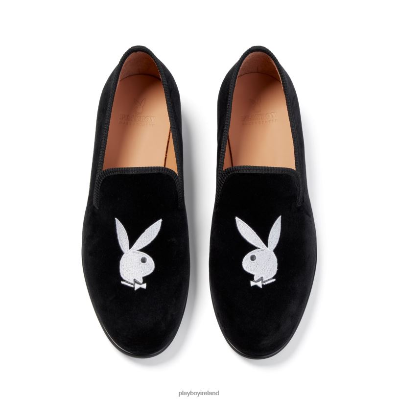 Playboy Men Duke + Dexter Velvet Bunny Loafers HBFB847 Footwear Original